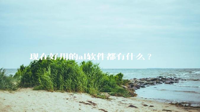 现在好用的ai软件都有什么?